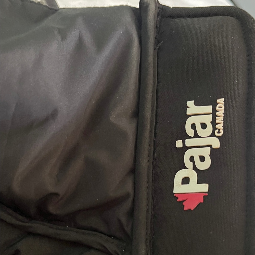 Pajar Black Long Puffer Coat - Picture 8 of 11